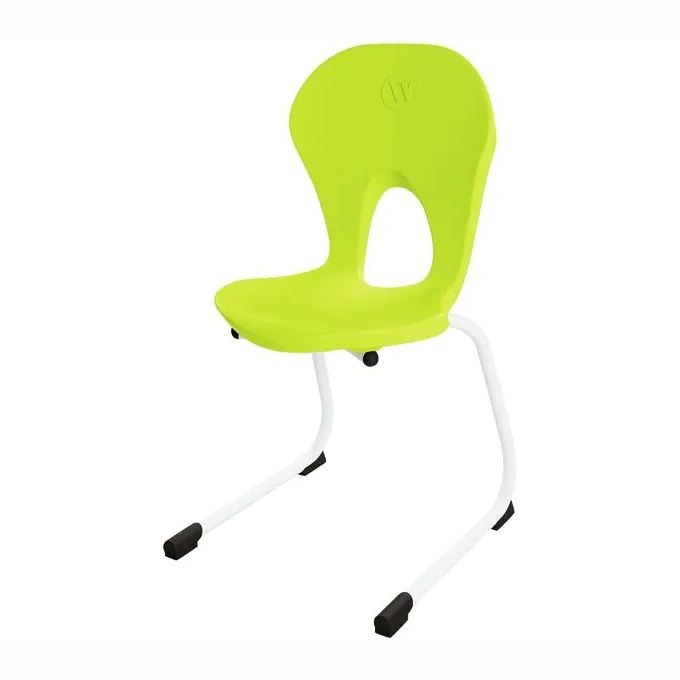 Schalenstuhl EASY mit Kufen, 5 Farben, SH 26-46 cm